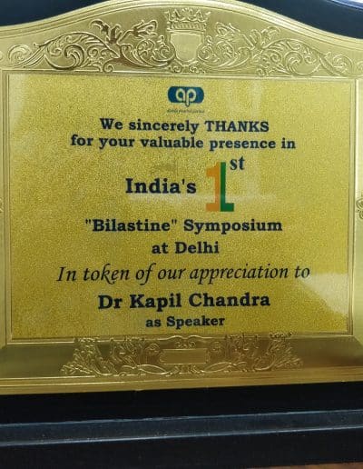 India's 1st Bilastine Symposium at Delhi