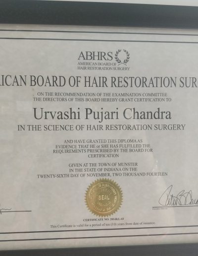 ABHRS Hair restoration Surgery